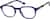 Angle view of Oval Glasses 4476416 in Blue thumbnail