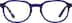 Oval Glasses 4476416 in Blue