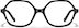 Geometric Glasses 4476521 in Black