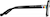 Side view of Geometric Glasses 4476521 in Black thumbnail