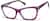 Angle view of Cat-Eye Sunglasses 4476717 in Purple thumbnail