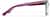 Side view of Cat-Eye Sunglasses 4476717 in Purple thumbnail