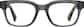 Front view of Rectangle Glasses 4476812 in Gray thumbnail
