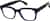 Angle view of Rectangle Glasses 4476816 in Blue thumbnail