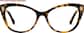 Front view of Opulence Glasses 4478025 in Tortoiseshell thumbnail