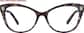 Front view of Opulence Glasses 4478039 in Purple Tortoiseshell thumbnail