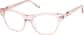 Angle view of Metamorphosis Glasses 4478119 in Pink thumbnail