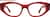 Front view of Rising Glow 4478218 in Red thumbnail