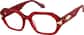 Angle view of Renewal Glasses 4478318 in Red thumbnail
