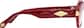 Side view of Renewal Glasses 4478318 in Red thumbnail