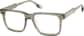 Angle view of Square Glasses 4478415 in Brown thumbnail