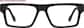 Front view of Wise Whisper Glasses 4478521 in Black thumbnail