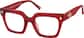 Angle view of Golden Horizon Glasses 4478618 in Red thumbnail