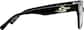 Side view of Golden Horizon Glasses 4478621 in Black thumbnail