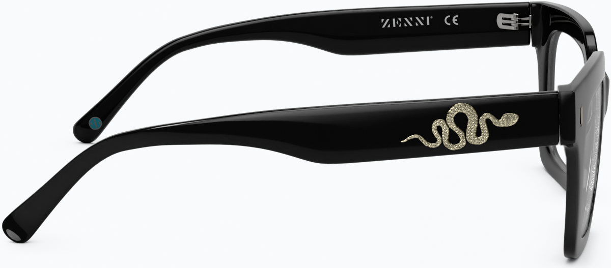 Side view of Golden Horizon Glasses 4478621 in Black thumbnail