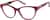 Angle view of Cat-Eye Glasses 4478717 in Purple thumbnail