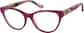 Angle view of Cat-Eye Glasses 4478717 in Purple thumbnail