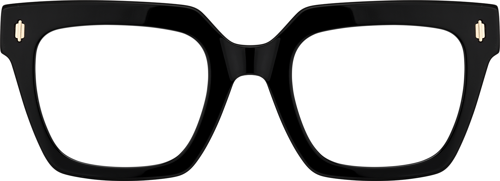 Black Square Glasses #4478821 | Zenni Optical