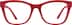Cat-Eye Glasses 4478918 in Red