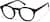 Angle view of Round Glasses 4479021 in Black thumbnail