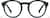 Front view of Round Glasses 4479024 in Green thumbnail