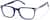 Angle view of Rectangle Glasses 4479116 in Blue thumbnail