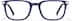 Rectangle Glasses 4479116 in Blue