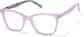Angle view of Cat-Eye Glasses 4479217 in Purple thumbnail
