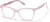 Angle view of Cat-Eye Glasses 4479219 in Pink thumbnail