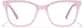 Front view of Cat-Eye Glasses 4479219 in Pink thumbnail