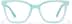 Cat-Eye Glasses 4479224 in Green