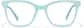 Front view of Cat-Eye Glasses 4479224 in Green thumbnail