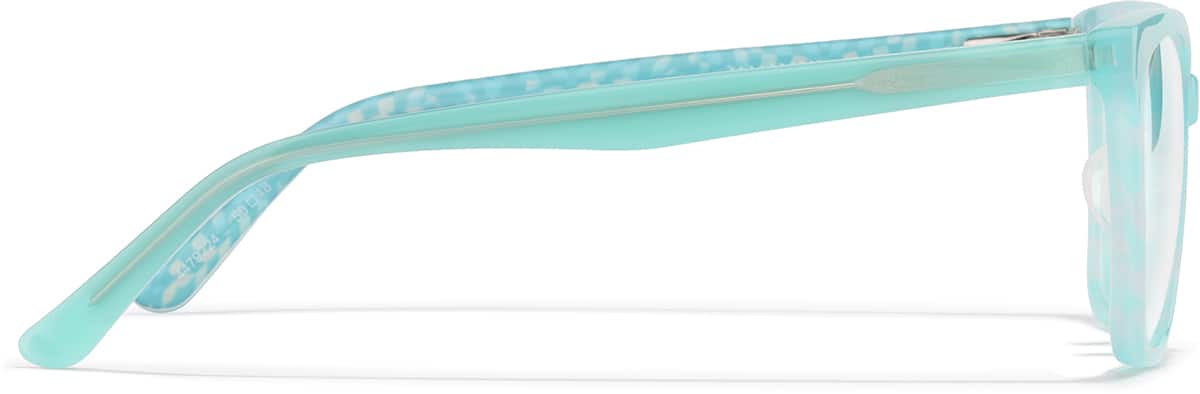 Side view of Cat-Eye Glasses 4479224 in Green