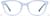 Front view of Cat-Eye Glasses 4479316 in Blue thumbnail