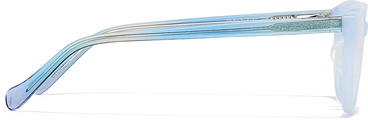 Side view of Cat-Eye Glasses 4479316 in Blue
