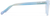 Side view of Cat-Eye Glasses 4479316 in Blue thumbnail