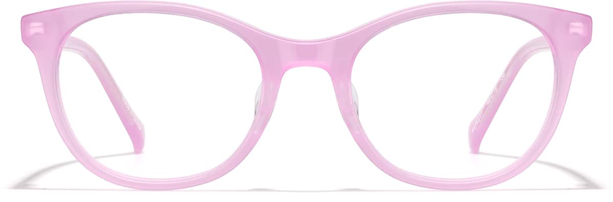 Front view of Cat-Eye Glasses 4479317 in Purple