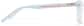 Side view of Square Glasses 4479416 in Blue thumbnail