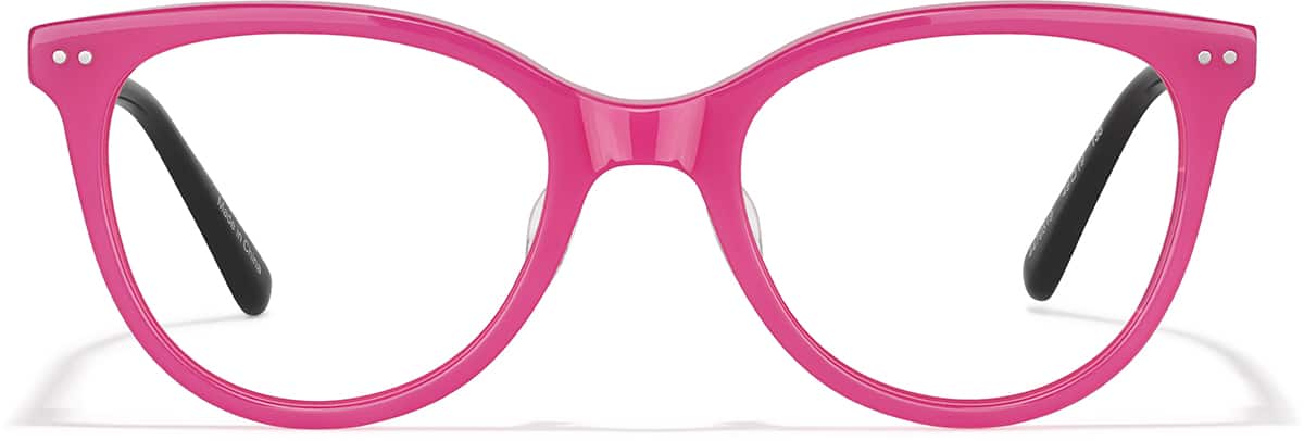 Front view of Cat-Eye Glasses 4479519 in Pink