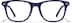 Square Glasses 4479616 in Blue