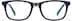 Rectangle Glasses 4479716 in Blue