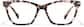 Front view of Rectangle Glasses 4481535 in Pink Tortoiseshell thumbnail