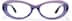 Oval Glasses 4481617 in Transparent Purple