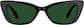 Image of Virgo Zodiac Acetate Cat Eye Glasses  thumbnail