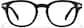 Front view of Sagittarius Square Eyeglasses 4482021 in Black thumbnail