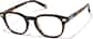 Angle view of Sagittarius Square Eyeglasses 4482025 in Tortoiseshell thumbnail