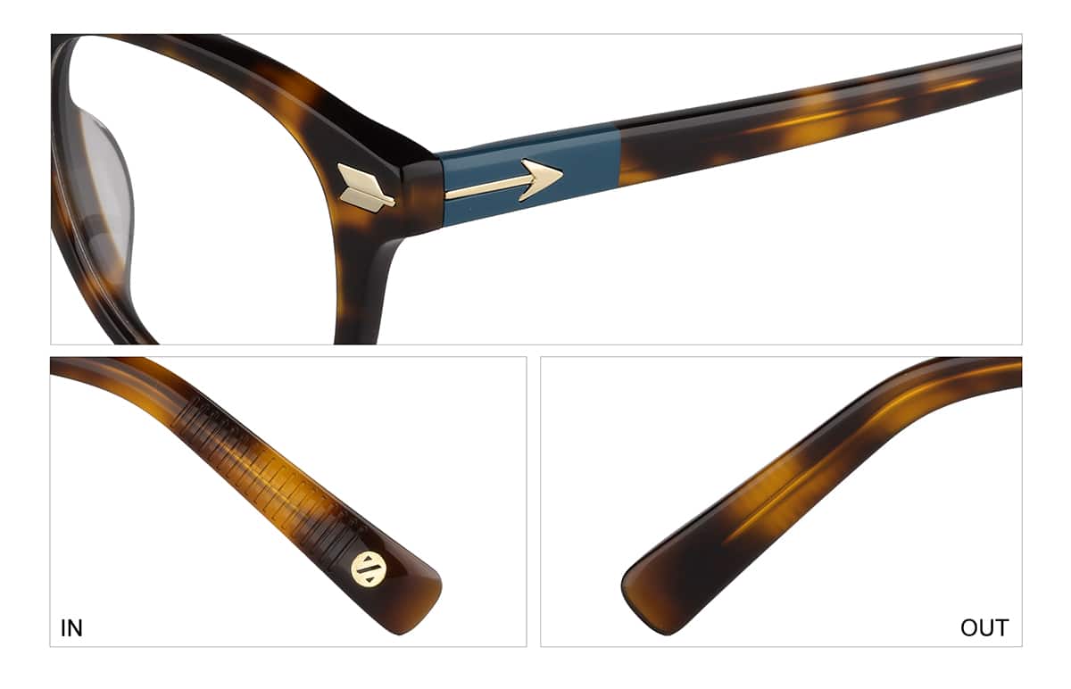 Image of Sagittarius Square Eyeglasses