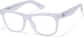 Angle view of Cloud9 Lifestyle Square Eyeglasses 4482112 in Gray thumbnail