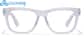 Front view of Cloud9 Lifestyle Square Eyeglasses 4482112 in Gray thumbnail
