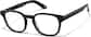 Angle view of Square Glasses 4482221 in Black thumbnail